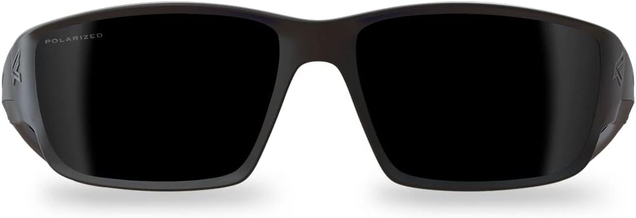 Edge Eyewear TSK236 Kazbek Safety Glasses, Black Frame