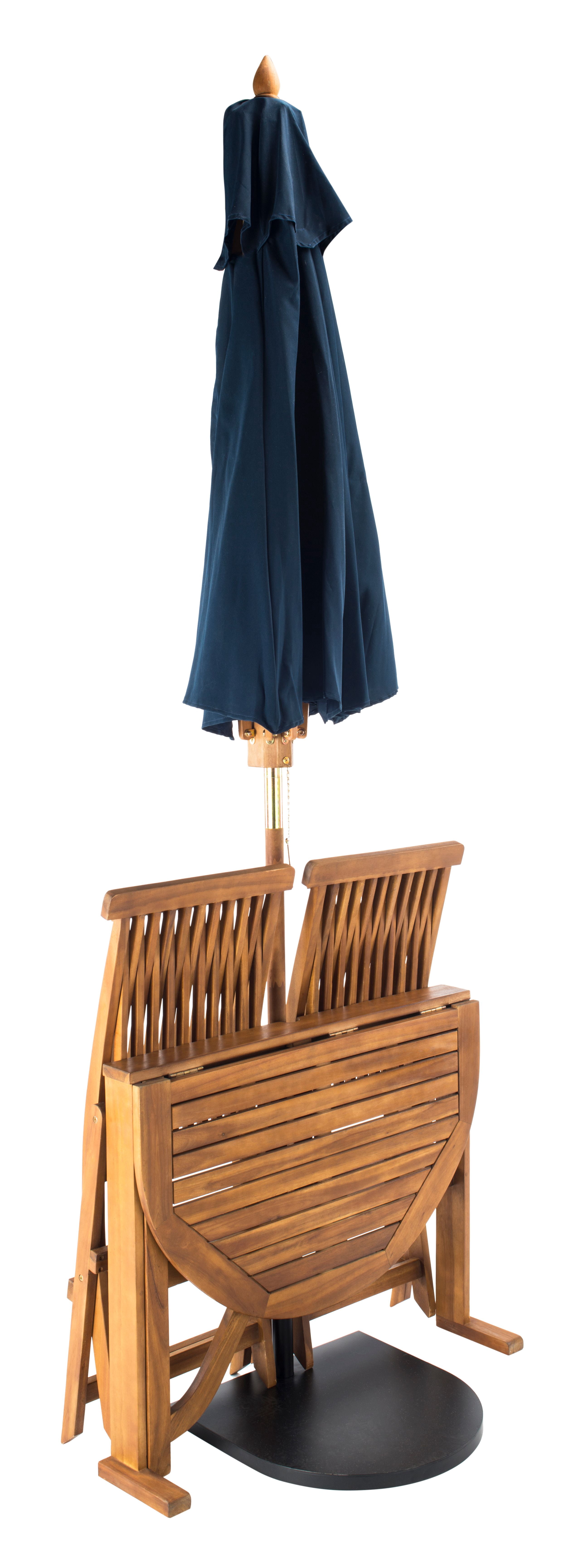 safavieh ozark 4 piece outdoor set on Safavieh Evert 3 Piece Outdoor Modern Half Patio Set And Umbrella Walmart Com Walmart Com