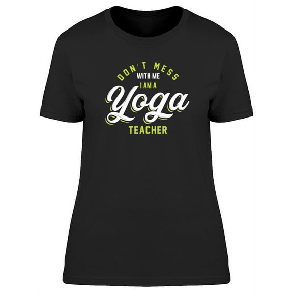 Yoga Teacher T-Shirt Women -Image by Shutterstock, Female x-Large