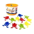 thumbnail image 2 of 2x de Acción de Ranas Saltarinas de Plástico de 12 Piezas, Juguetes para Saltar de Rana para Niños, 2 of 2