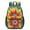 Red and Yellow, variant on Red and Yellow Tie Dye Pattern 17" School Backpacks for Teens,Waterproof Oxford Fabric,S-Shape Padded Straps for School,Travel,Hiking,Camping