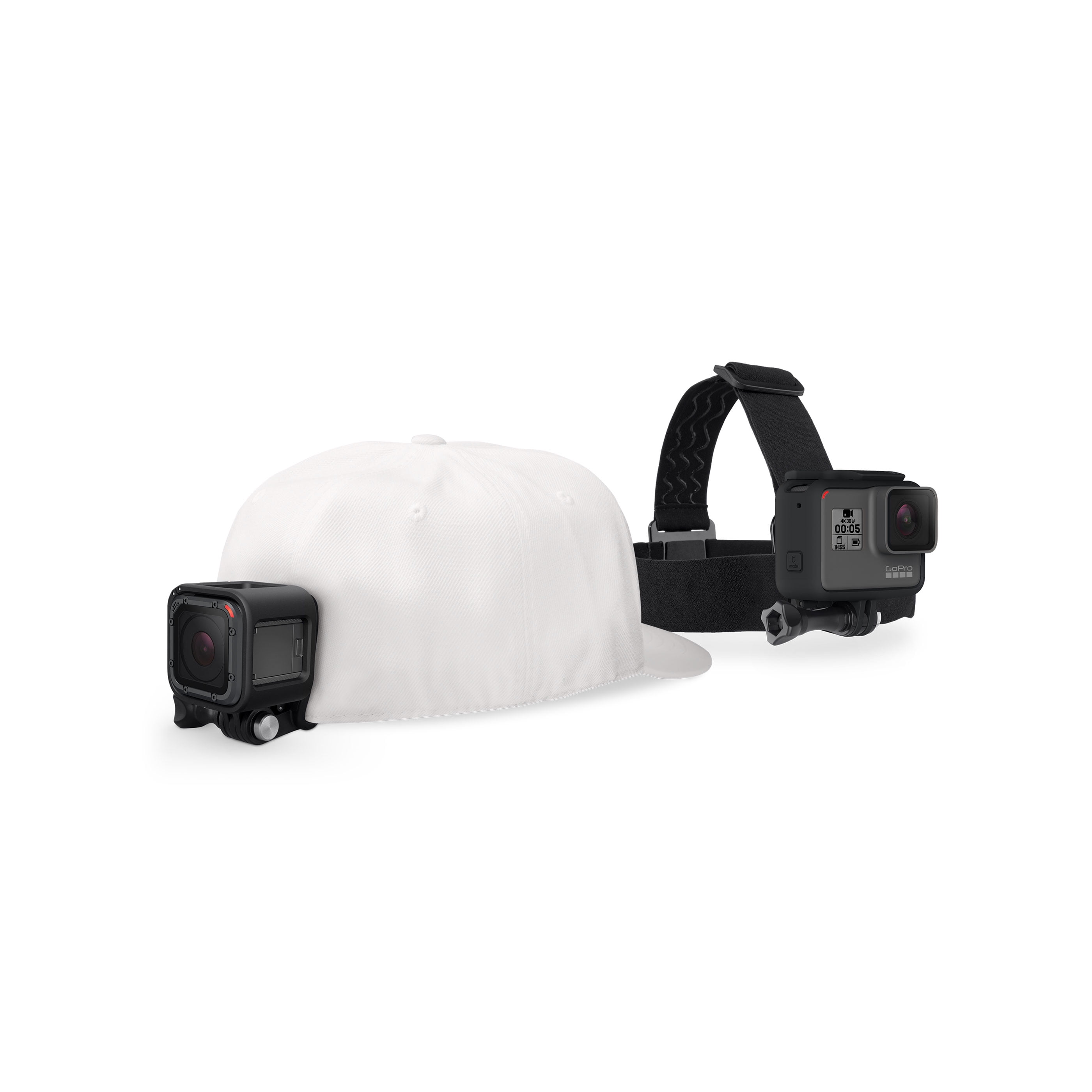New - GoPro Genuine Head Strap + Quickclip - ACHOM-001 - 818279010800  818279010800