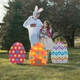 thumbnail image 5 of Fun Express 4 Pieces Large Plastic Easter Eggs for Yard, Party Décor, 5 of 8