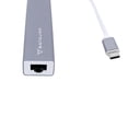 thumbnail image 2 of Adaptador Hub USB-C Batauro 3 x USB3.0 1 x LAN 1000M Gris, 2 of 3