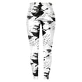 thumbnail image 5 of GEWSEY High Waisted Exercise Yoga Pants with Pockets Workout Leggings for Women Running Pants (Black, XL), 5 of 7