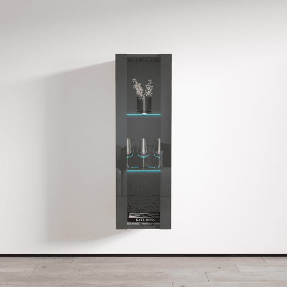 Fly Type-21 Wall Mounted Floating Bookcase Cabinet