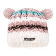 thumbnail image 2 of Aloohaidyvio Womens Winter Ribbed Beanie Crossed Cap Chunky Cable Knit Pompom Soft Warm Hat, 2 of 4