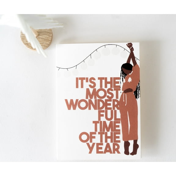 Kindred Paper, It's the Most Wonderful Time of the Year Greeting Card