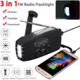 thumbnail image 2 of Vevaradio med solceller och ficklampa - Powerbank --Svart -WELLNGS, 2 of 2