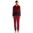 thumbnail image 3 of Holiday Time Women’s Print Union Suit, Sizes XS-3X, 3 of 5