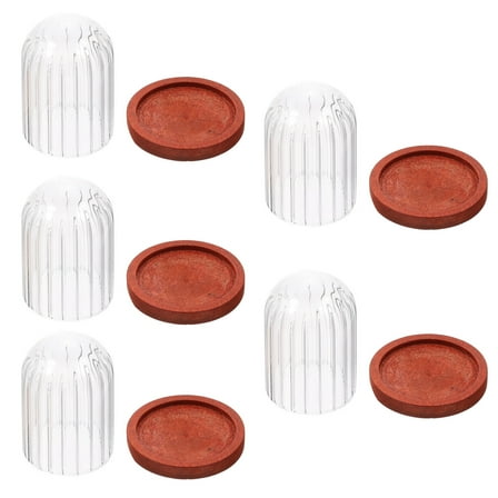 WHAMVOX  5 Pcs Miniature Dollhouse Home Goods Decor Decoration Furniture