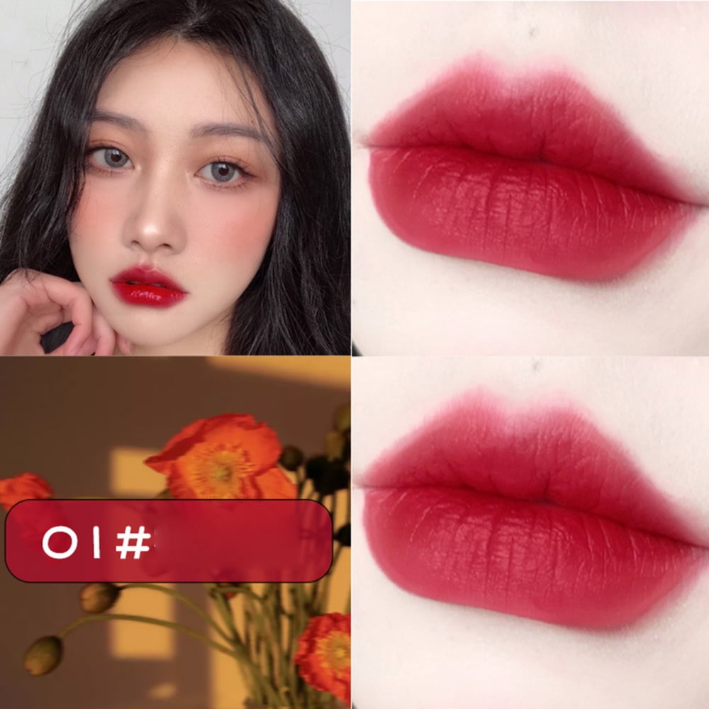 Makeup Soft Mist Lipstick Red Lip Long Lasting Silky Smooth Lip Gloss for Daily Makeup Everyday