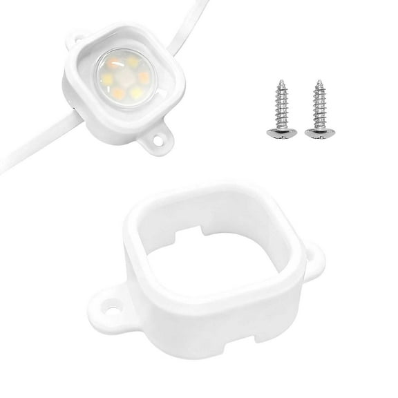 36 Pcs Mounting Brackets Compatible with Govee H706, for Outdoor Lights Pro H706 Installation | Light Clips Compatible with Govee Pro H706 Replacement