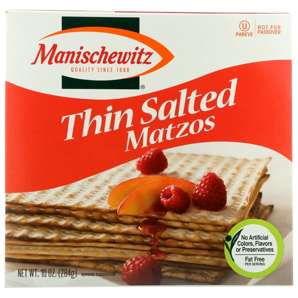 Manischewitz Everything Matzo 10 Oz Walmart Com Walmart Com