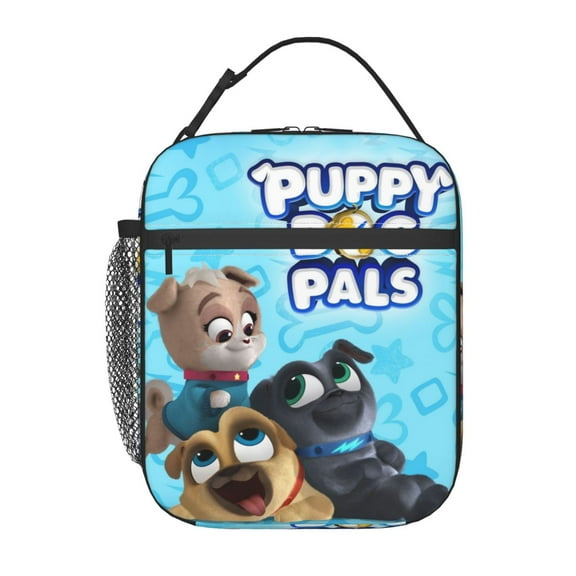 Puppy Dog Pals Lunch Bag, Reusable Portable Lunch Box, Leakproof Tote Bag, Lunch Box For School Work Picnic Portable Lunch Tote Bag Keep Food Fresh