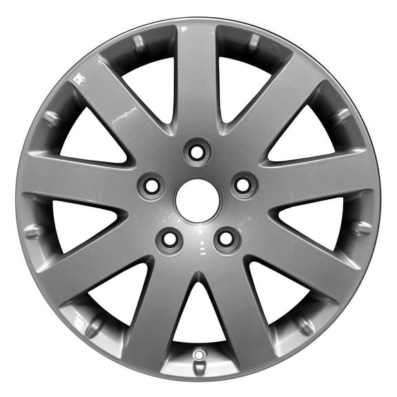 Remanufactured Painted Light Hypersilver Aluminum Wheel 17 x 6.5 1BD60XZAAE fits 2011-2016 Chrysler Town & Country