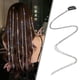 thumbnail image 2 of Accesorios para el cabello Horquilla con borla y cadena brillante para el cabello Cuidado del cabello, 2 of 8