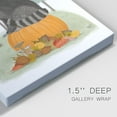 thumbnail image 3 of Raccoon On Pumpkin Premium Gallery Wrapped Canvas - Ready to Hang, 3 of 9