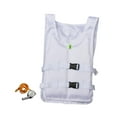 thumbnail image 2 of QccHieUs Life Jacket Paddle Vest for Adults Lightweight Adjustable Foldable Life Vest for White, 2 of 9