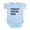 Sky Blue, variant on CafePress - Coolest Cousin Ever Body Suit - Baby Light Bodysuit, Size Newborn - 24 Months