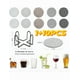 thumbnail image 5 of Posavasos Cuerda Algodón xtellar multicolor Mesa Comedor Café Con Soporte 11pcs, 5 of 5