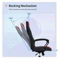 thumbnail image 3 of BestOffice Office Chair PC Gaming Chair Cheap Desk Chair Ergonomic PU Leather Executive Computer Chair Lumbar Support for Home Office，D3, 3 of 7