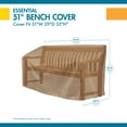 thumbnail image 4 of Duck Covers Essential Water-Resistant 51 Inch Bench Cover, 4 of 9