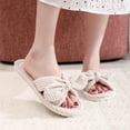 thumbnail image 7 of longantii Orthopedic Casual Sandals for Women Non Slip Slip on Arch Support Flat Wedge Sandals Wide Walking Shoes 2026 New Beach Vacation Orthopedic Shoes Beige, 7 of 7