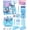 blue, variant on 21Pcs Pink Desk Organizers and Accessories With Mesh Desk Organizer and 360 ° Rotating Pen Holder and a Lot of Office Pink Office Supplies, Beautifully Presented in a Gift Box