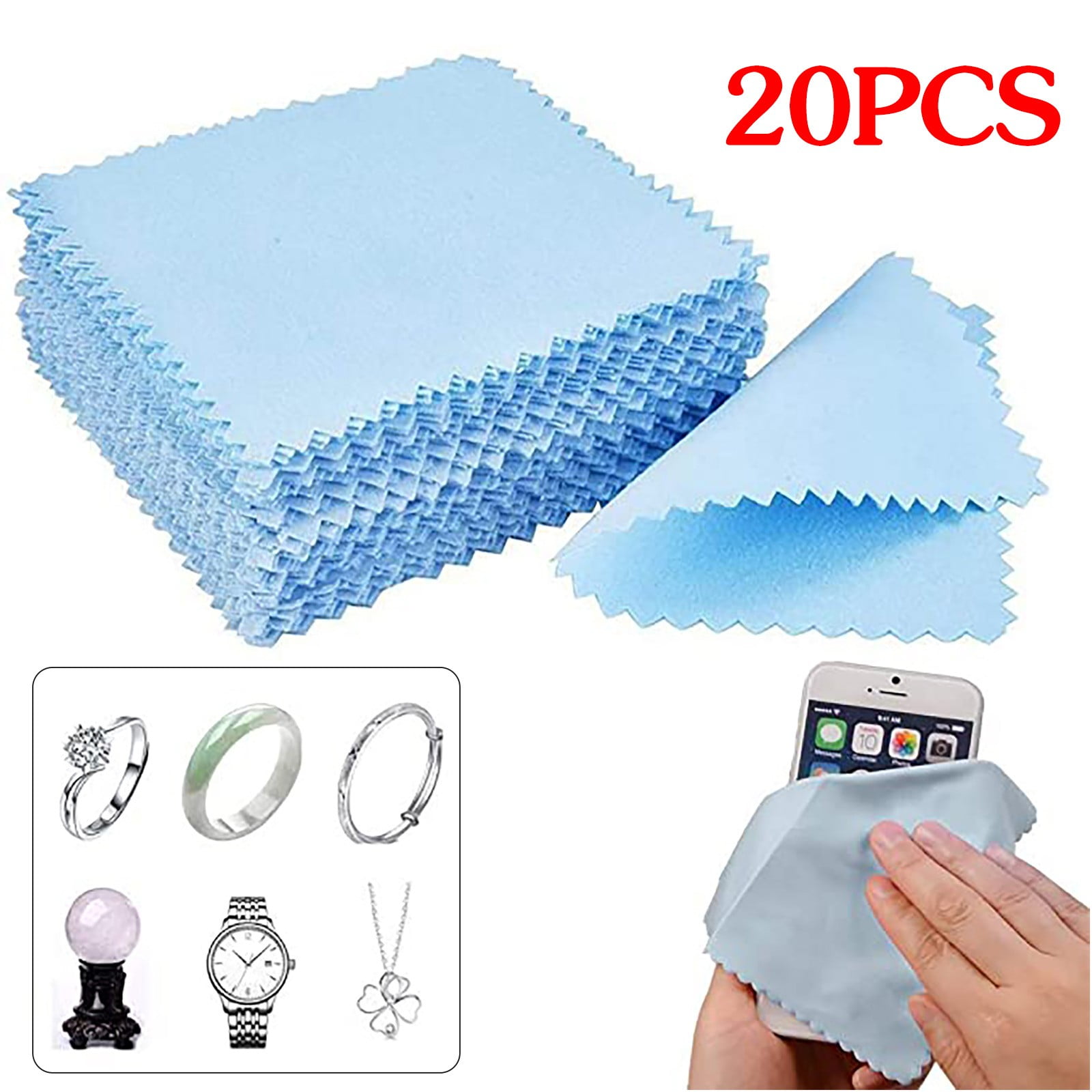 kitchen rags jewelry instrument silver polish wipe care metal cleaner cloth  polish cloth cleaning supplies 