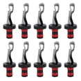 thumbnail image 2 of Heaveant Tapón de Vino, 10PCS Tapón de Botella de Vino Tinto Tapón de Botella de Bebida Herramienta de tapón de vacío de Silicona, 2 of 14