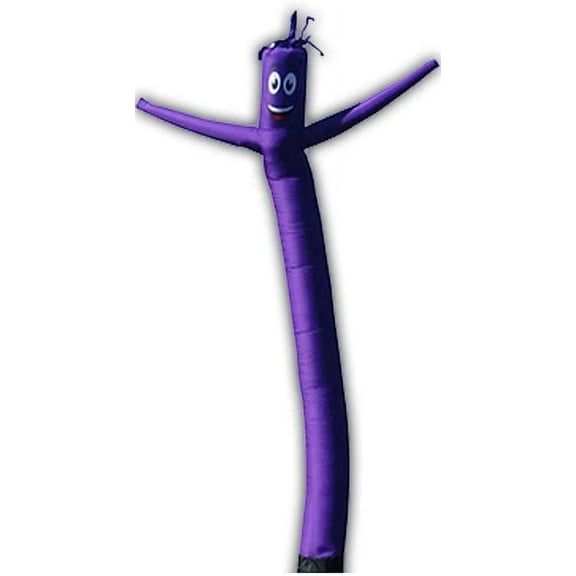 Inflatable Tube Man Guy 6ft - Solid Purple Color - Body only, Without air Blower