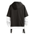 thumbnail image 4 of toraway Chandails en Molleton à Col Rond Hommes Surdimensionnés Graphiques Hiver Sudadera Con Capucha Para Hombre Con Diseo de Patchwork en Contraste TTG, 4 of 4