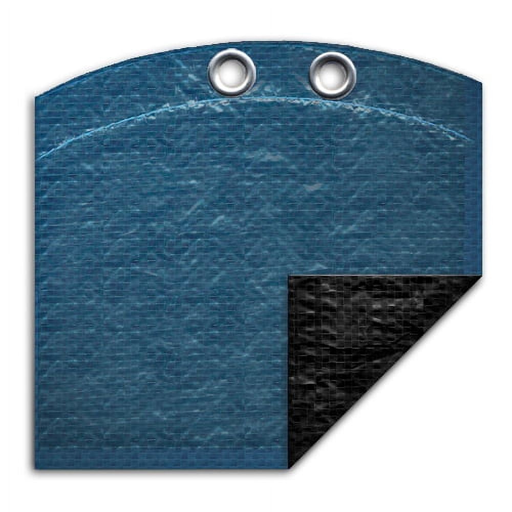 Pool Mate 8 Year Classic Sky Blue Oval Winter Pool Cover, 12 x 24 ft. Pool