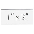 thumbnail image 4 of (2 pack) Partners Brand White Warehouse Labels, LH170, Magnetic Strips 1" x 2", Case of 25, 4 of 4