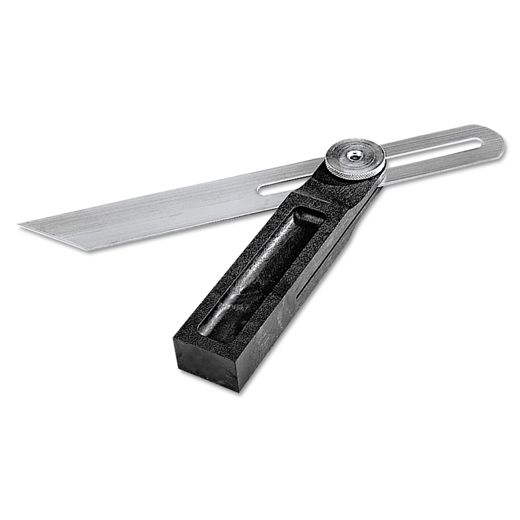 Empire Polysteel TBevel Square, Adjustable 9" Blade, Black/Steel