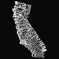 thumbnail image 2 of LA Pop Art Women's Premium Blend Word Art T-shirt - California State, 2 of 2
