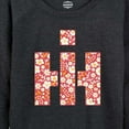 thumbnail image 3 of International Harvester Floral Fill Logo - Women's Lightweight French Terry Long Sleeve Shirt, 3 of 6