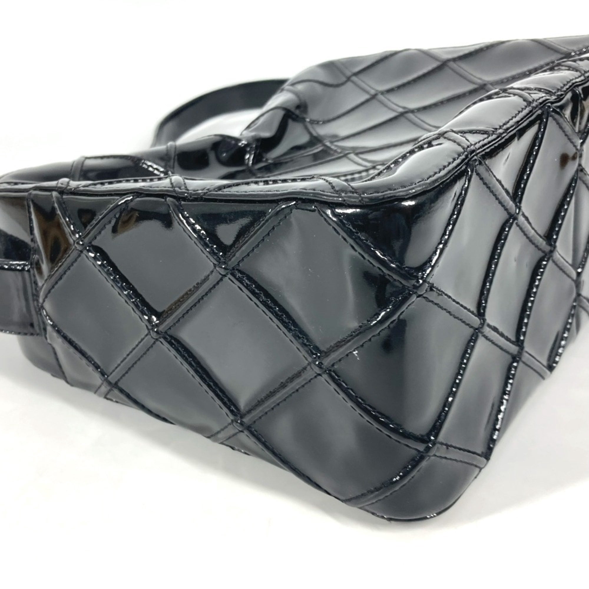 Pre-Owned CHANEL Vintage Quilted Matelasse Bag Shoulder Box 