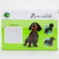 thumbnail image 3 of Dachshund 898-Pc 3D Dog Breed Building Block Puzzle Model Set, 3 of 5