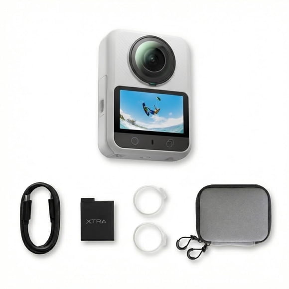 Cámara 360 Xtra Edge Sprah360 8K 100MP Resistente al Agua 105GB