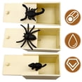 thumbnail image 5 of Milisten 3 Pcs Halloween Prank Box Scared Toy Halloween Toy, 5 of 5