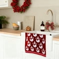 thumbnail image 5 of hulanddfd Valentine’s Day Hand Towels 27.55x15.75inches Red White Hearts Double Sided Cottons Bathroom Towel for Bathroom Kitchen Home Decor and Spa, 5 of 6