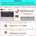 thumbnail image 6 of Mosiso MacBook Pro 13 inch Case 2020 2019 2018 2017 2016 Release A2251 A2289 A2159 A1989 A1706 A1708, Plastic Hard Shell Case for MacBook Pro 13" with/without Touch Bar, Crystal Clear, 6 of 7