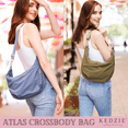 thumbnail image 6 of Kedzie Women's Convertible Crossbody Bag with Top Handle and Adjustable Strap, Blue, 6 of 8