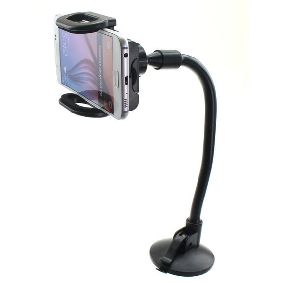 Dash Car Mount for LG Premier Pro Plus (L455DL) - Windshield Holder Cradle Swivel Dock