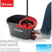 O-Cedar EasyWring Spin Mop, 4 Extra Refills