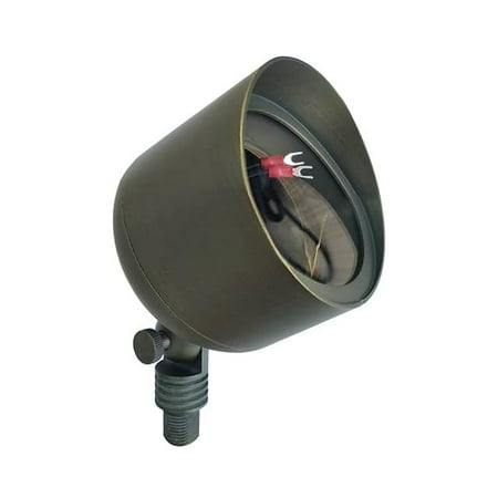 

Ironsmith Lighting Products Adjustable Spot Light with Bronze Finish Lighting Fixture Solid Brass Construction Bi-Pin G53 Socket PAR36 and Spike Mount Compatible with Halogen and LED Bulb