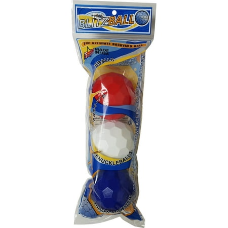 UPC: 0050386000408 | Blitzball 3 Ball Pack Red/White/Blue