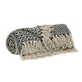 thumbnail image 3 of Parkland Collection THRI21246 52 x 67 in. Shelly Transitional Woven Handloom Throw - Beige, 3 of 4